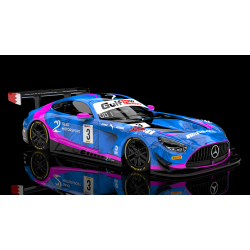NSR AMG GT3 EVO 2SEAS ABU DHABI 12H 2023 #3 AW KING 21 EVO3 - Slges fra 30/6-25