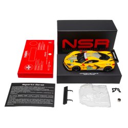 CORVETTE C8.R LE MANS 24H 2021 GTE PRO #63 "REPARTO CORSE" - RACE SETUP FOR WOODEN TRACKS