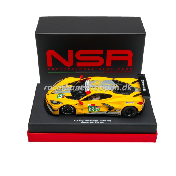 CORVETTE C8.R LE MANS 24H 2021 GTE PRO #63 "REPARTO CORSE" - RACE SETUP FOR WOODEN TRACKS