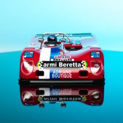 LOLA T290 FORD TARGA FLORIO 1973 #16 "POOKY"/PASOLINI SW SHARK 21.5K EVO