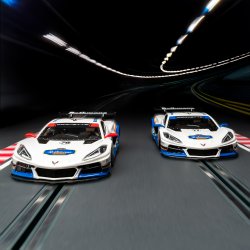 CORVETTE C8.R ROTHMANS LIVERY RED #78 AW KING 21K EVO3