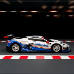 CORVETTE C8.R ROTHMANS LIVERY RED #78 AW KING 21K EVO3