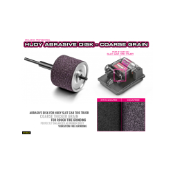 ABRASIVE DISK &#150; COARSE GRAIN