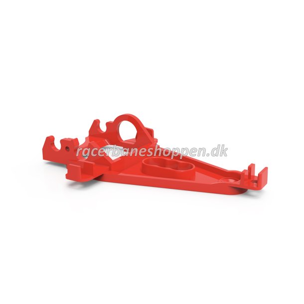 EVO TRIANGULAR SIDEWINDER MOTOR SUPPORT EXTRAHARD RED (OFFSET +0,75mm) WHIT HOLE FOR MOTOR SCREW