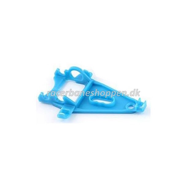 TRIANGULAR SIDEWINDER MOTOR SUPPORT SOFT BLUE EVO w/hole for motor OFFSET 0,75 