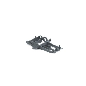 PATENTED Motor Support Carbon Fiber Grey for NSR Hypercar - Sidewinder for long can motors - offset +1mm 