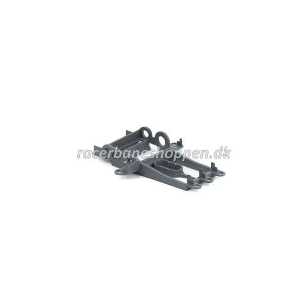 PATENTED Motor Support Carbon Fiber Grey for NSR Hypercar - Sidewinder for long can motors - offset +1,25mm 