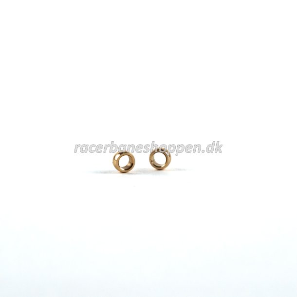 SPHERICAL BRONZE BUSHINGS  2.38 mm (for Slot.it / Scaleauto motor supports)