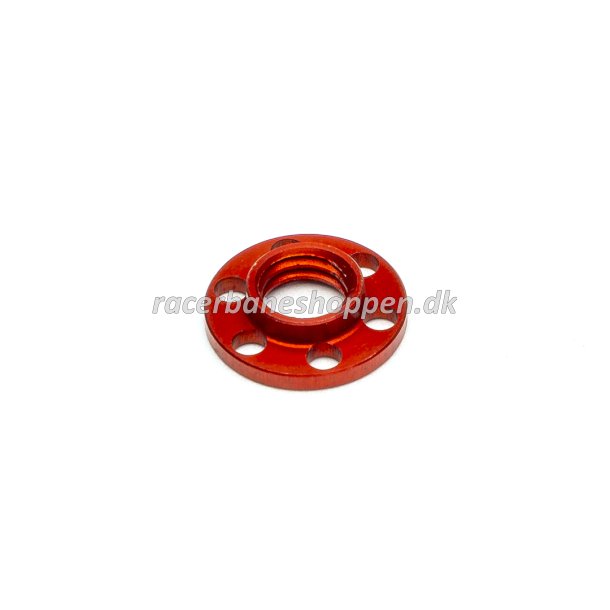 GUIDE NUT FOR ISRA CARS - ULTRA LIGHT &amp; SUPER THIN - RED 10/32 UNF THREAD (5 pcs)