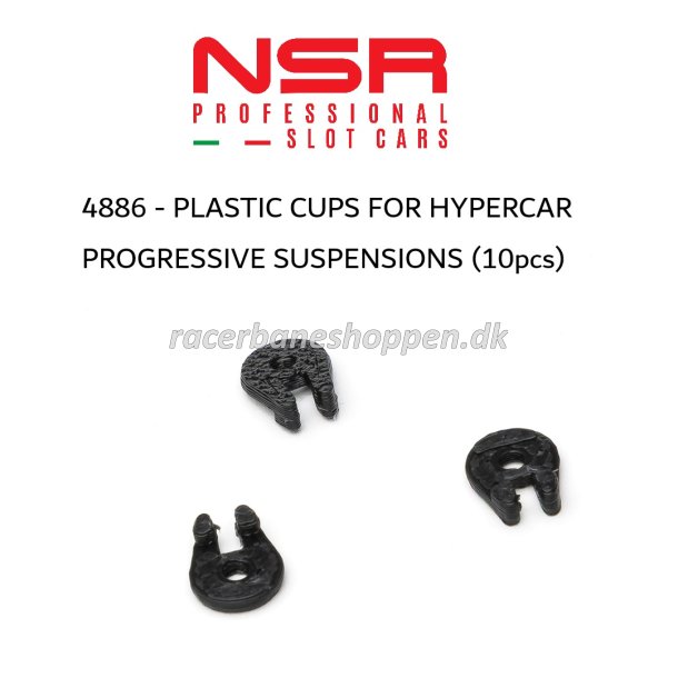 PLASTIC CUPS FOR HYPERCAR PROGRESSIVE SUSPENSIONS (10pcs)
