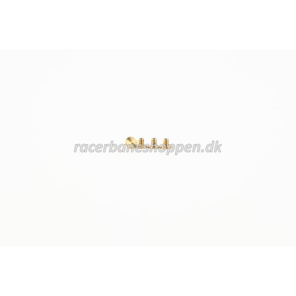 SCREW KIT FOR MOTOR SUPPORT/CHASSIS AXIAL BACKLASH (For 3D CHASSIS/NSR Hypercar Motor Support)