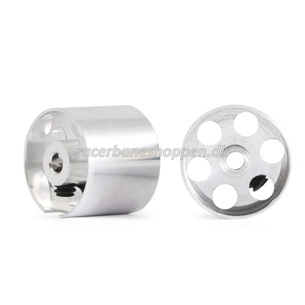 3/32 ALU. WHEELS for sponge 13.3 out dia. x 11mm wide hidden screw! NEW!