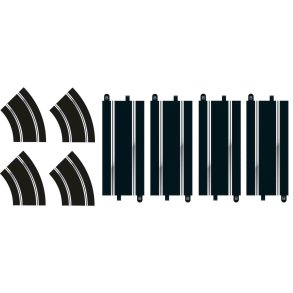Scalextric Straight and R2 Curves Track Extension Pack