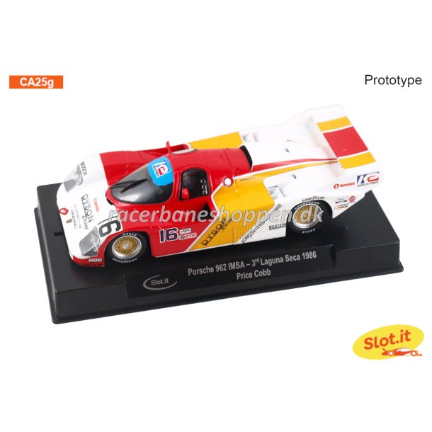 Porsche 962 IMSA n.16 - 3rd Laguna Seca 1986