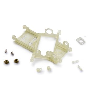 Anglewinder motor mount 1.0mm offset - EVO6 - HARD - bearing version