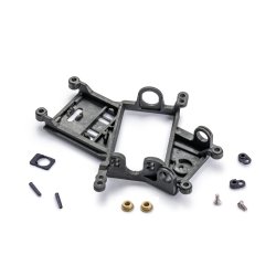 Anglewinder motor mount 1,0mm offset - EVO6 - CARBON FIBER - bearing version