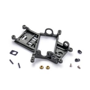 Anglewinder motor mount 1,0mm offset - EVO6 - CARBON FIBER - bearing version