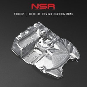 CORVETTE C8.R LEXAN ULTRALIGHT COCKPIT FOR RACING