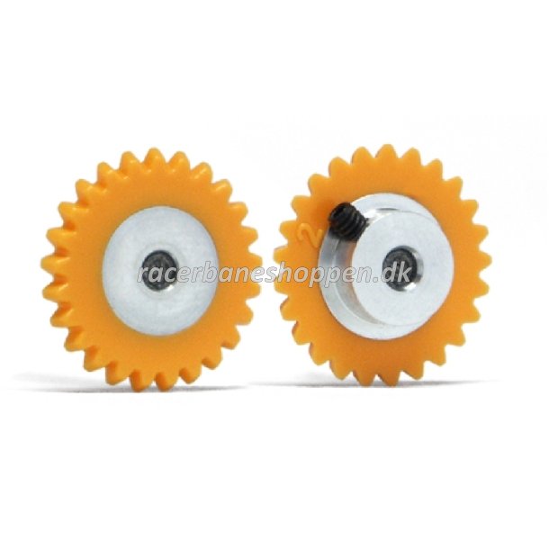 25 teeth gear, hex screw M2, plastic, �15mm