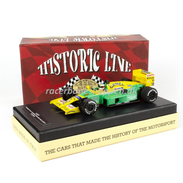 FORMULA 86/89 BENETTON CAMEL SCH #19 LIVERY - HISTORIC LINE LIMITED EDITION IL KING 21K EVO3