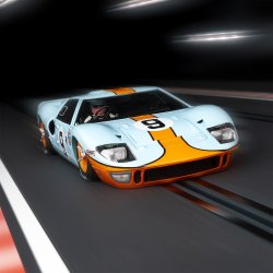 GT40 MKI LE MANS 24H 1968 WINNER #9 RODRIGUEZ/BIANCHI- HISTORIC LINE LIMITED EDITION SW SHARK 21.5K 