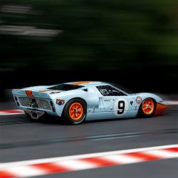 GT40 MKI LE MANS 24H 1968 WINNER #9 RODRIGUEZ/BIANCHI- HISTORIC LINE LIMITED EDITION SW SHARK 21.5K 