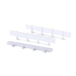 Guardrail 25cm white - 10pcs