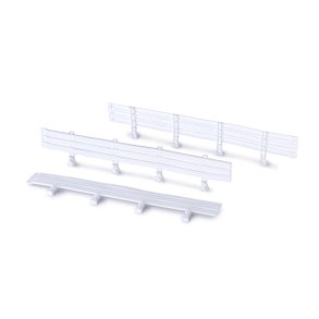 Guardrail 25cm white - 10pcs