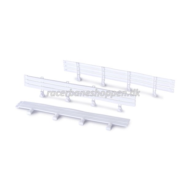 Guardrail 25cm white - 10pcs