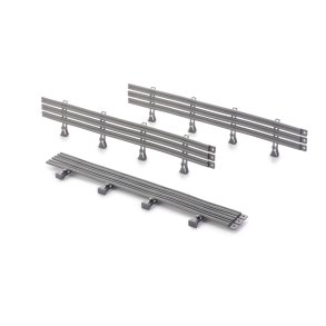 Guardrail 25cm grey - 10pcs