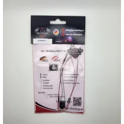 XENON lyskit - 2 front/2 rear RTR - ekstra sm dioder