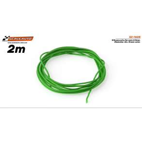 Silicone ledning � 0,9 mm - 2 meter