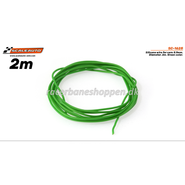 Silicone ledning � 0,9 mm - 2 meter