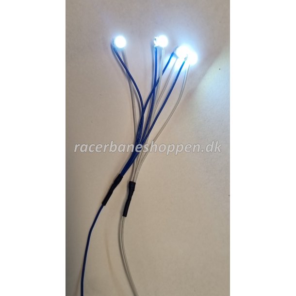 Ekstra Xenon prer p ledning - 4 stk