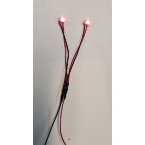 Ekstra Rde SMD prer p ledning - 2 stk