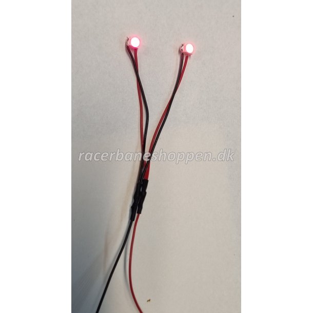 Ekstra Rde SMD prer p ledning - 2 stk