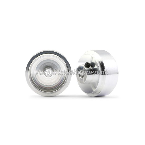 Aluminum 15.8x8.2x2.5mm wheels, M2 grub, (2x) - ex WH1050-Al