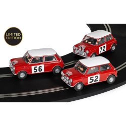1965 Monte Carlo Rally Mini - Triple Car Pack