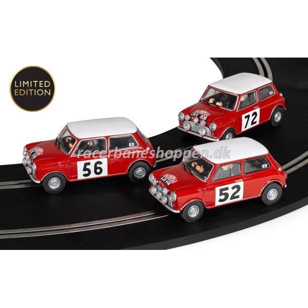 1965 Monte Carlo Rally Mini - Triple Car Pack