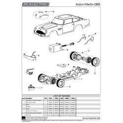 Aston Martin DB5 - Blue / Yellow - Historic GT Racing