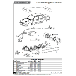 Ford Sierra Sapphire Cosworth - 1991 Monte Carlo Rally - Francois Delecour