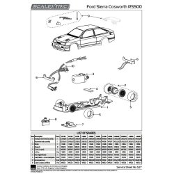 Ford Sierra RS500 - YTCC 2024 - Dan Brown