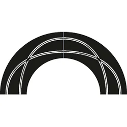 Scalextric Racing Curves Track Accessory Pack