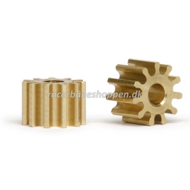 Brass pinions 11 teeth 6.75mm (2x)
