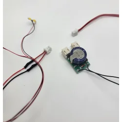 XENON lyskit - 2 front/2 rear RTR - ekstra sm dioder