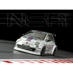 500 ABARTH SPECIAL EDITION MARTINI SILVER #60 SW&nbsp; SHARK 21.5K EVO