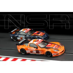 CORVETTE C6.R REPSOL ORANGE #72 SW SHARK 25K EVO