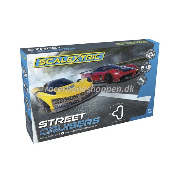 SCALEXTRIC STREET CRUISERS RACE SET