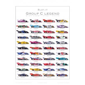 Poster Slot it Group C legend (2011-2017)