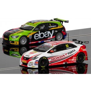 BTCC Champions Twin Pack - BMW 125 Series 1 & Honda Civic